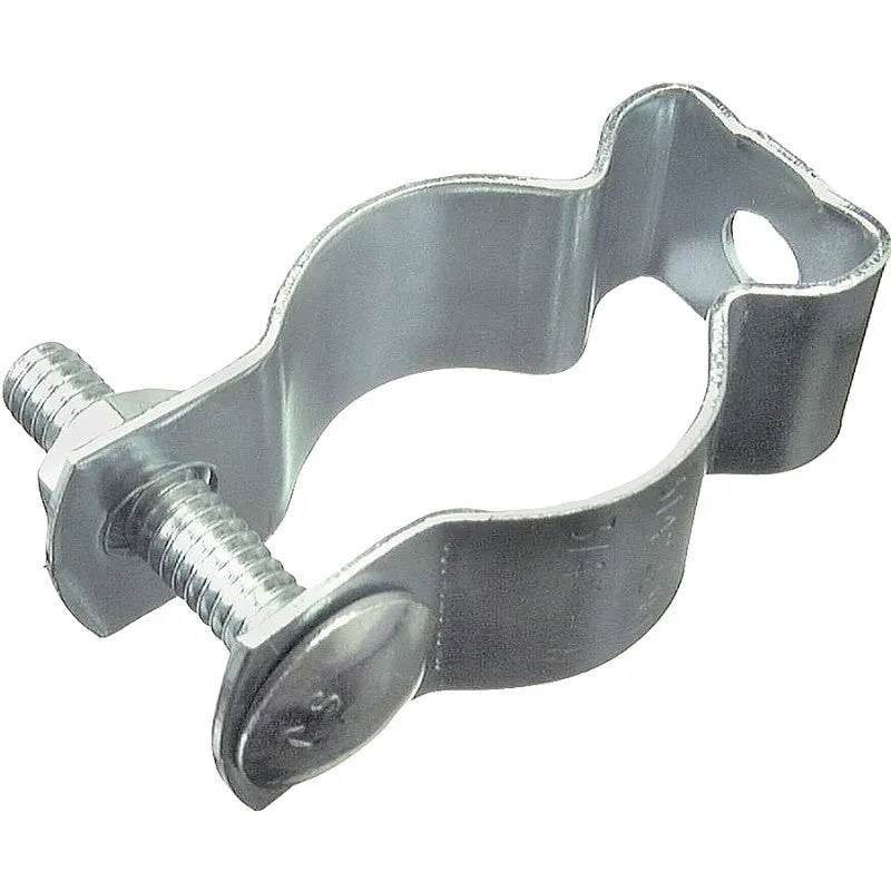Halex 67830 Conduit Hanger, 3 in, 1-1/4 in L, Steel, Zinc-Plated, 1/PK (Pack of 15)