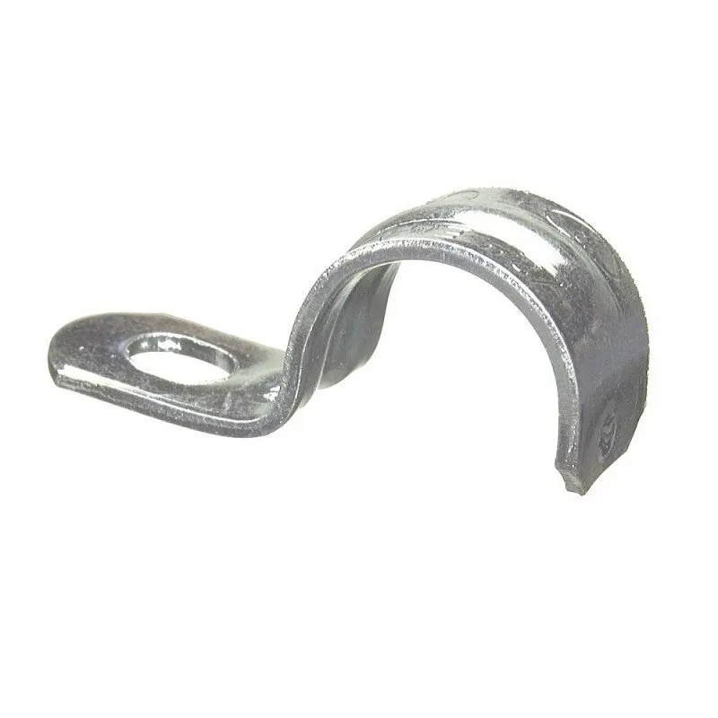 Halex 96113 Conduit Strap, 1 in, Steel, Zinc-Plated (Pack of 15)