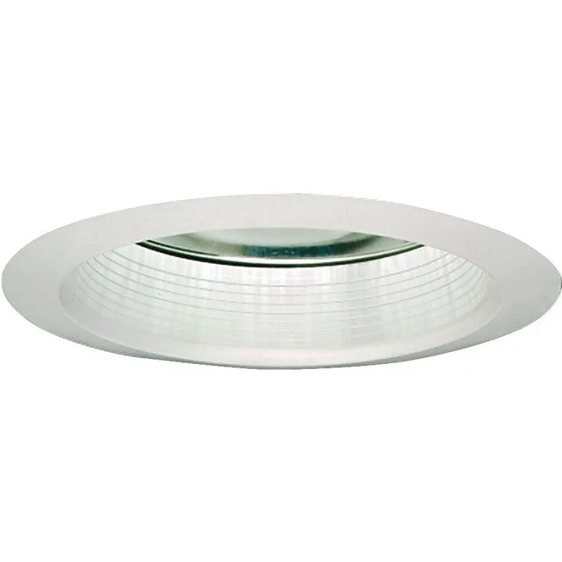 Halo 30WAT Baffle Trim, 6 in Dia, 5 in OAH, Metal Body, White, For: H7ICT, H7ICAT, H7RICT and H7ICATNB Series Housing