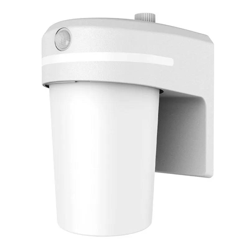 Halo FE Series FE10A35GLMW Area Light, 120 V, 13.6 W, LED Lamp, 1161 Lumens, 3500 K Color Temp, Plastic Fixture