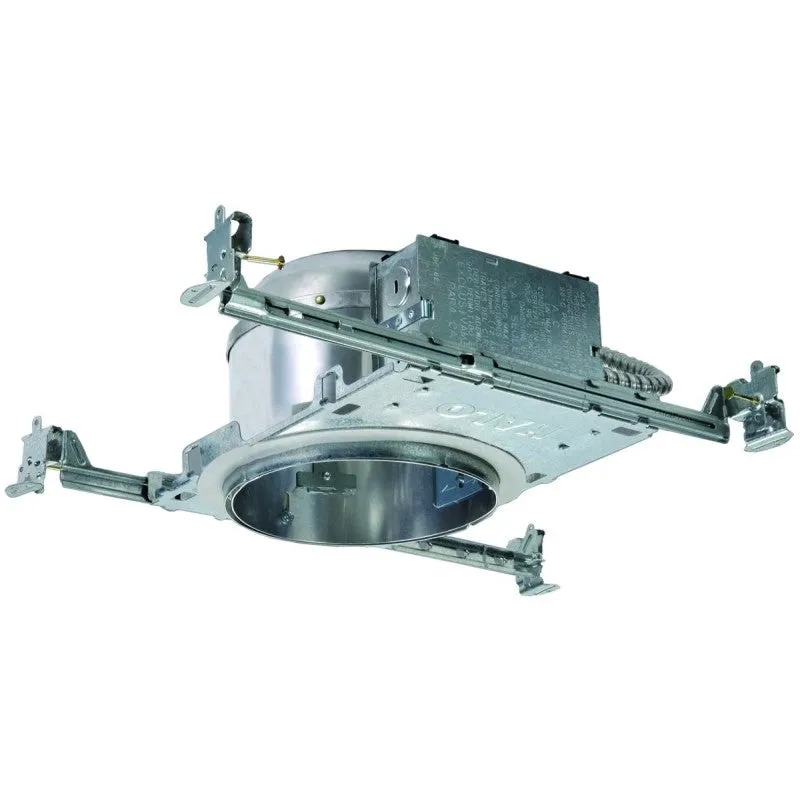 Halo H27ICAT Recessed Housing, 10-1/2 in L x 7-1/2 in W x 5 in H Dimensions, New Construction, Aluminum (Pack of 6)