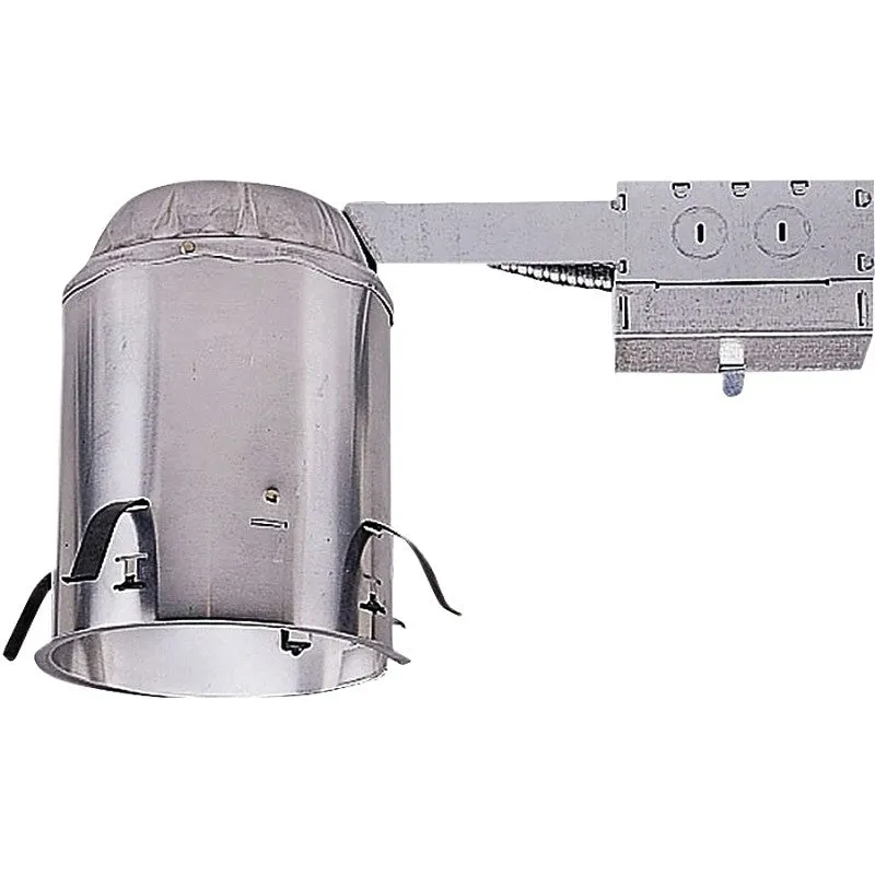 Halo H5RICAT Recessed Housing, 5 in Dia Recessed Can, Aluminum (Pack of 6)