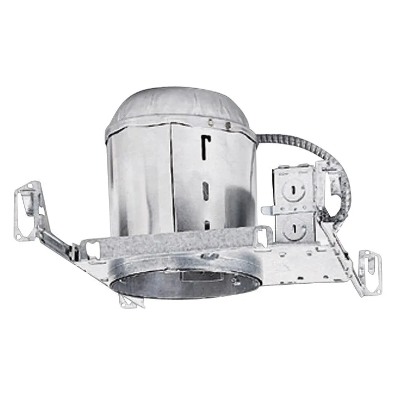 Halo H7ICAT Recessed Housing, 10-1/2 in L x 7-1/2 in W x 7 in H Dimensions, New Construction, 6 in Dia Recessed Can