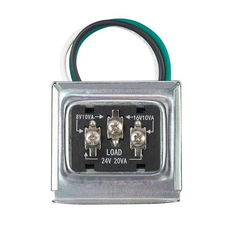 Heath Zenith 18000070 Clamp-On Door Chime Transformer, 10/20 VA, 8/16/24 VAC Secondary