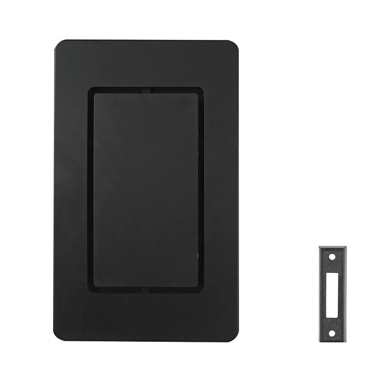 Heath Zenith 18000204 Doorbell Kit, Wired, Plastic, Black