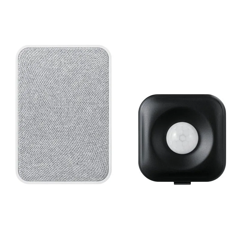 Heath Zenith 18000208 Smart Doorbell Motion Sensor, Plastic, Black/White