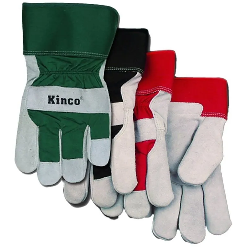 Heatkeep 1932-L Protective Gloves, Men’s, L, Wing Thumb, Black/Green