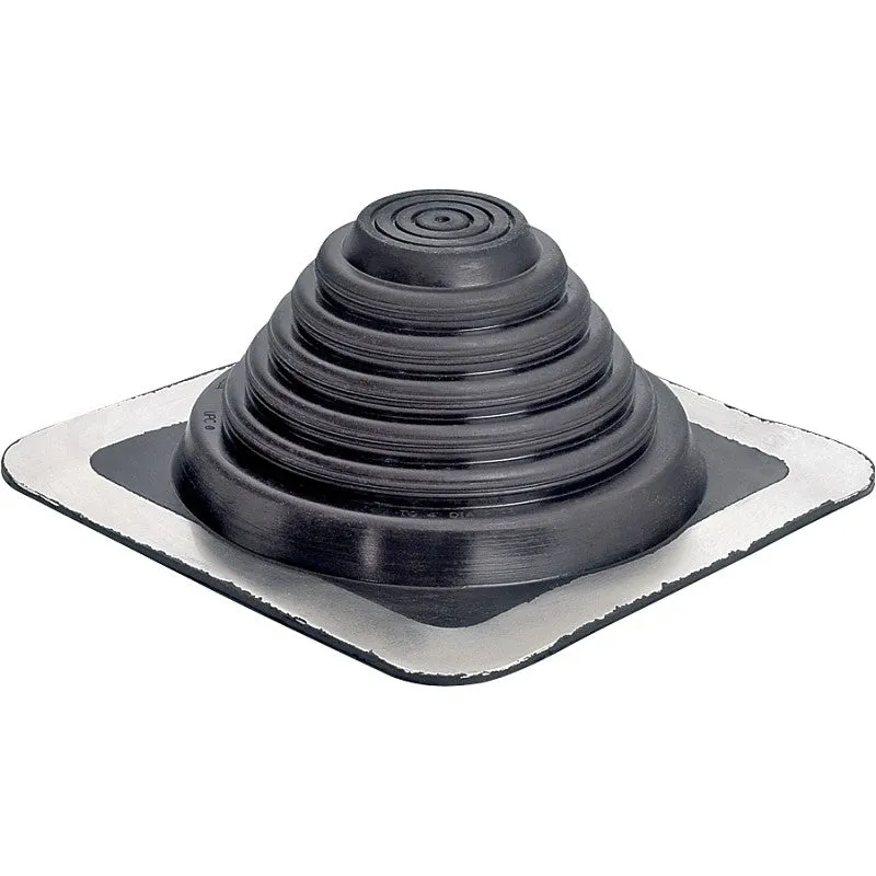 Hercules Master Flash Series 14053 Roof Flashing, 10 in OAL, 10 in OAW, Thermoplastic