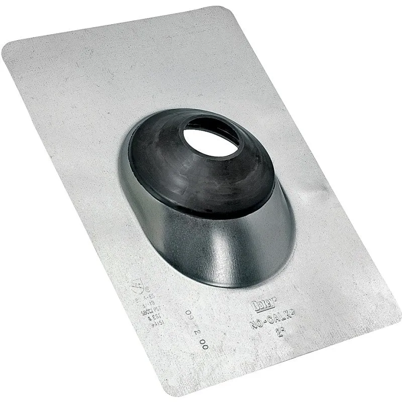Hercules No-Calk Series 11880 Roof Flashing, 15 in OAL, 12 in OAW, Plastic (Pack of 6)