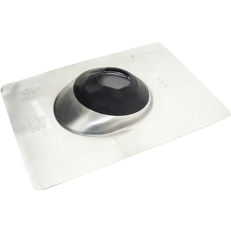 Hercules No-Calk Series 12946 Roof Flashing, 14-1/2 in OAL, 11 in OAW, Aluminum