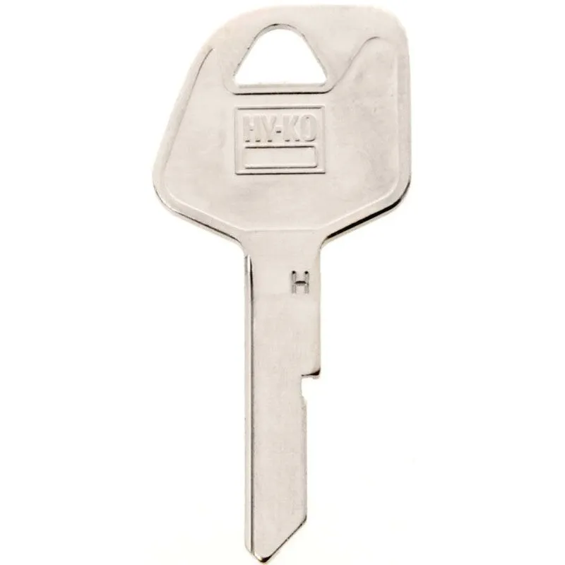 Hy-Ko 11010B79 Key Blank, Brass, Nickel, B79 Key Number (Pack of 10)