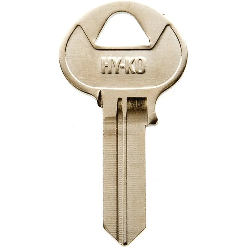 Hy-Ko 11010CO103 Key Blank, Nickel, Brass, For: Corbin Russwin Cabinet, House Locks and Padlocks, CO103 Key Number (Pack of 10)