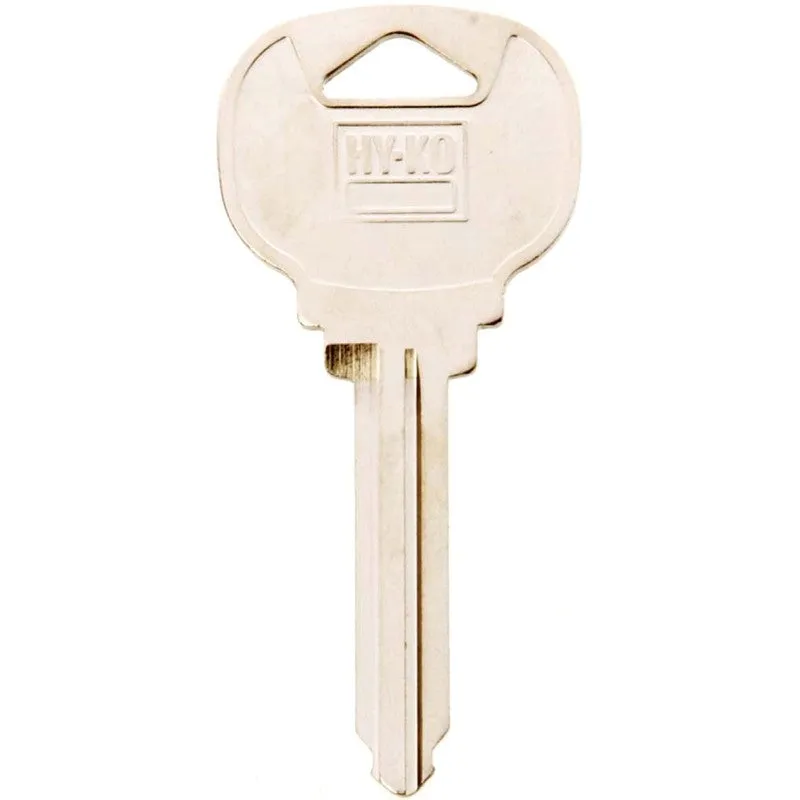 Hy-Ko 11010H59 Key Blank, Brass, Nickel, For: Ford, Lincoln, Mercury Vehicles, H59 Key Number (Pack of 10)