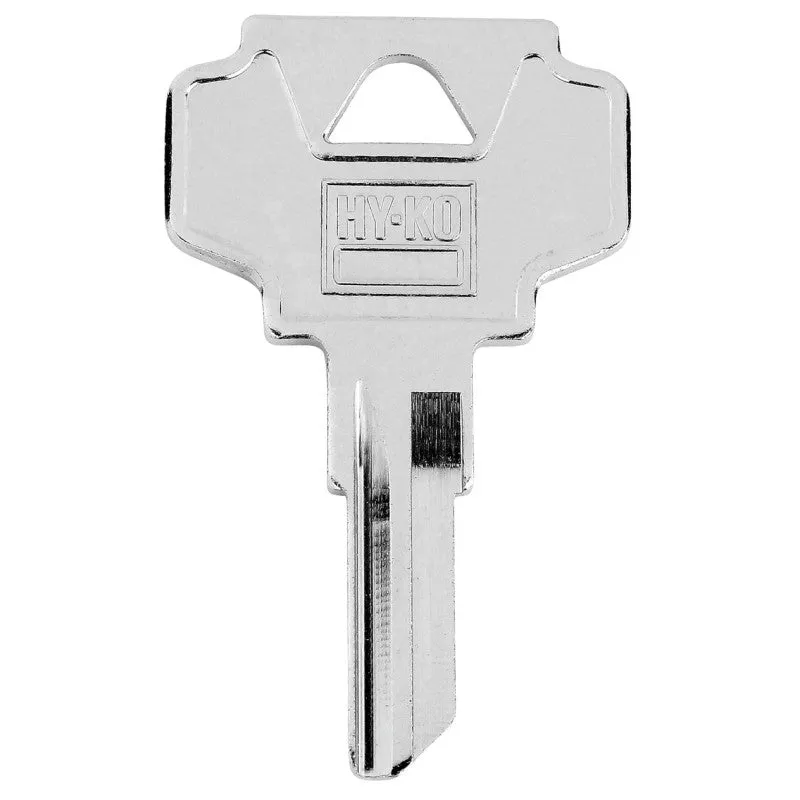 Hy-Ko 11010IN27 Key Blank, Brass, Nickel, For: Independent IN27 Locks (Pack of 10)