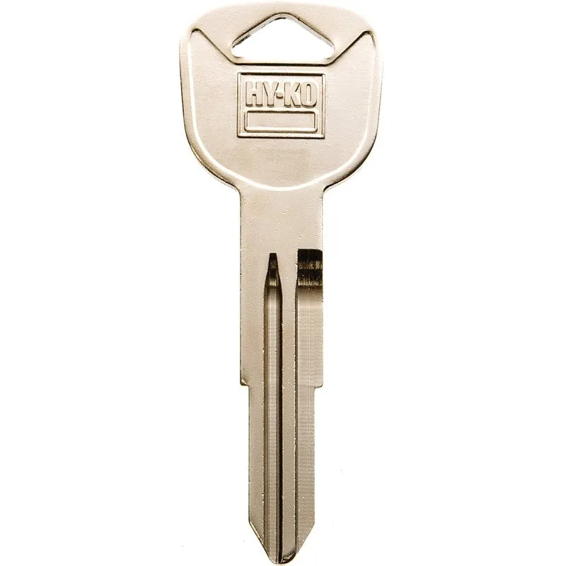 Hy-Ko 11010KK5 Automotive Key Blank, Brass, Nickel, For: Kia Vehicle Locks, KK5 Key Number (Pack of 10)