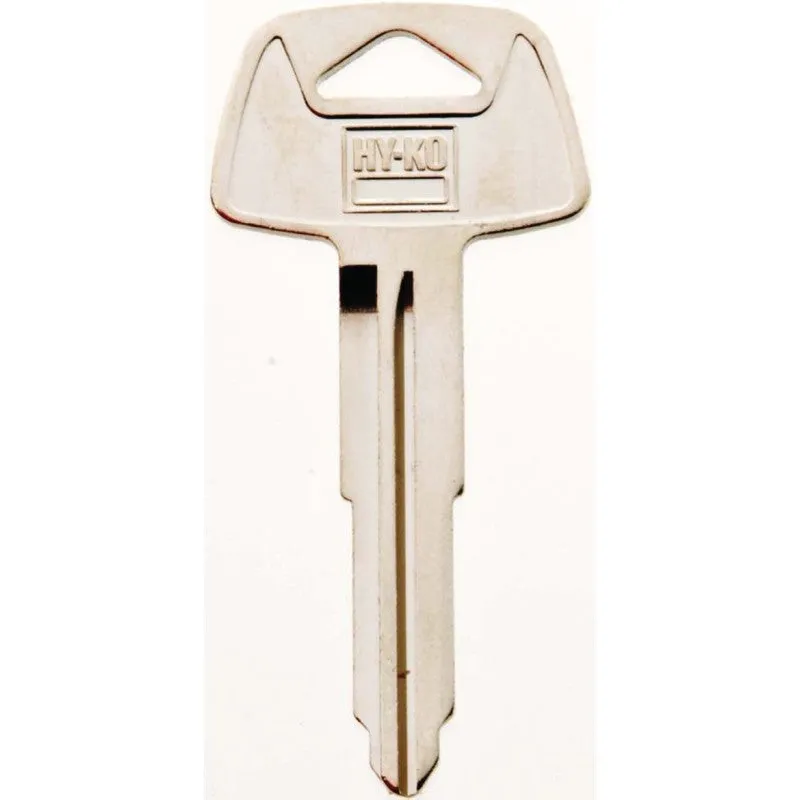 Hy-Ko 11010MIT3 Automotive Key Blank, Brass, Nickel, For: Mitsubishi Vehicle Locks, MIT3 Key Number (Pack of 10)