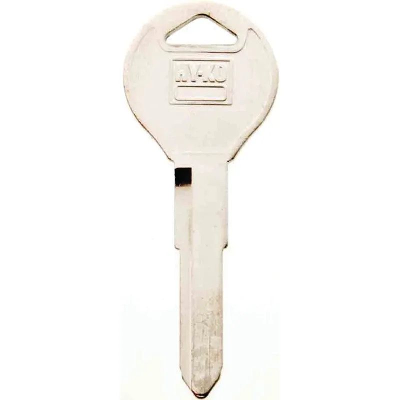 Hy-Ko 11010MZ31 Automotive Key Blank, Brass, Nickel, For: Mazda Vehicle Locks, MZ31 Key Number (Pack of 10)