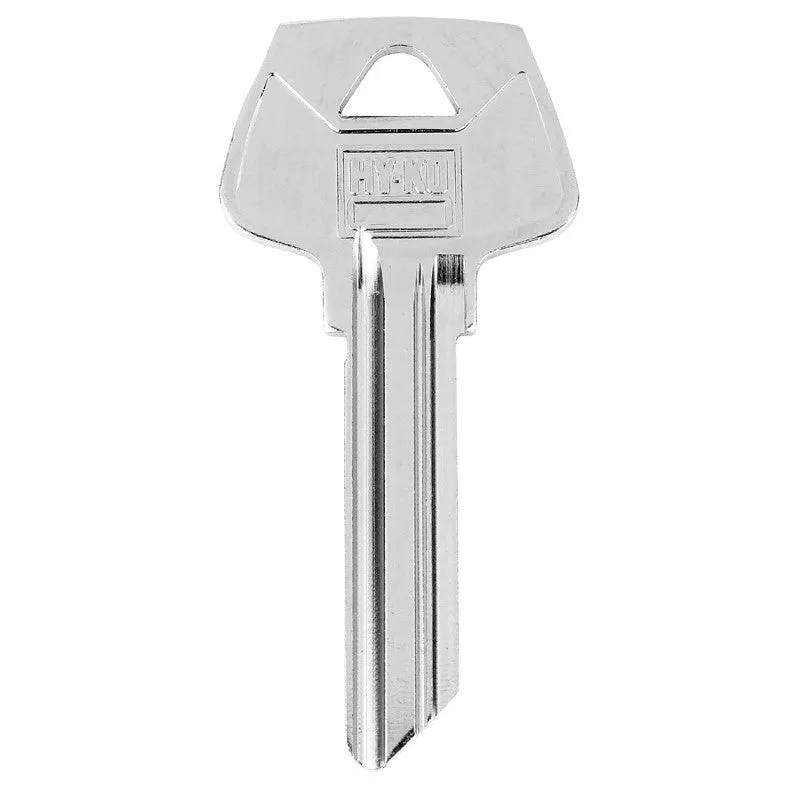 Hy-Ko 11010S45 Key Blank, Brass, Nickel-Plated, For: Sargent S45 Locks (Pack of 10)
