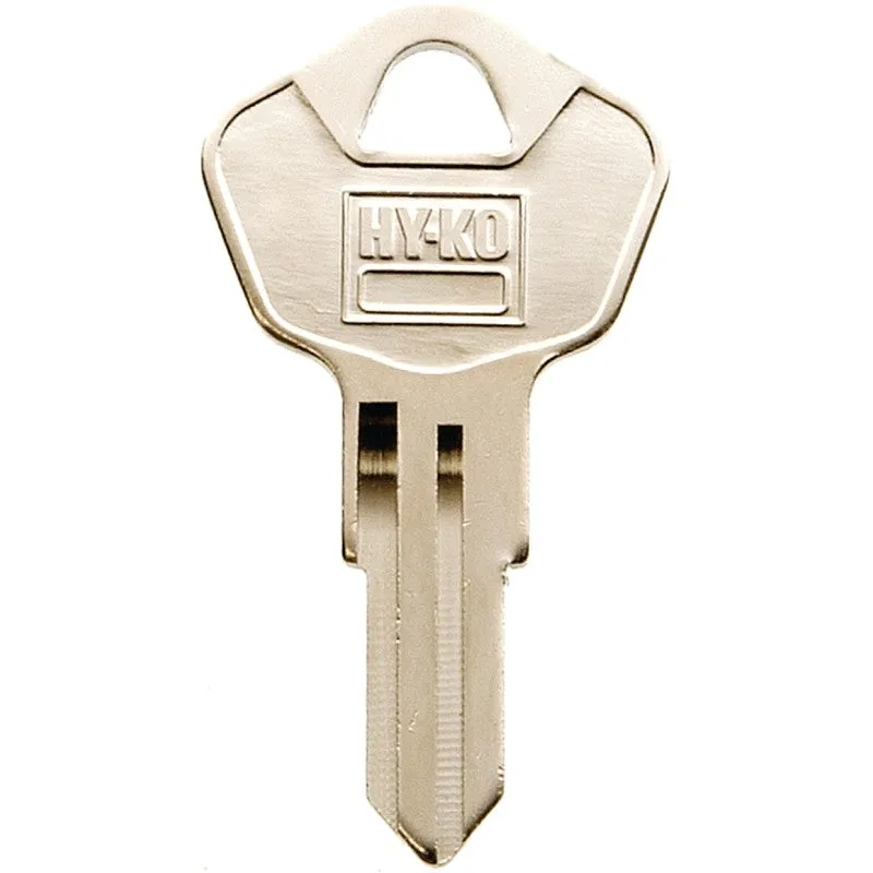 Hy-Ko 11010SS4 Key Blank, Stainless Steel, For: Sentry Safe Cabinet, House Locks and Padlocks, SS4 Key Number (Pack of 10)