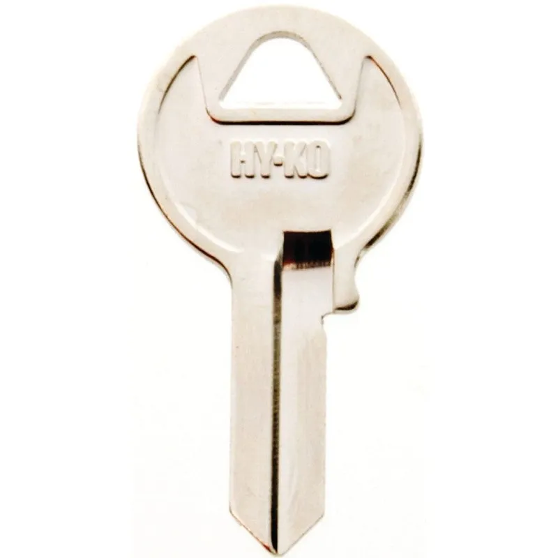 Hy-Ko 11050M1 Key Blank, Brass, For: Master Vehicle Locks, Nickel (Pack of 50)