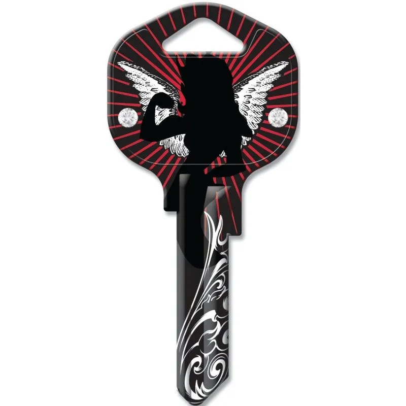 Hy-Ko 16005KW1-FRBL Key Blank, Fairy Blink, For: Kwikset KW1, Titan KW10 Keyways (Pack of 5)