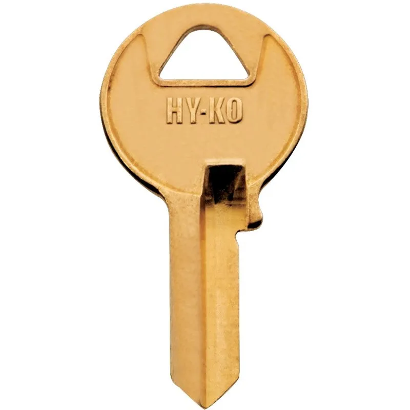 Hy-Ko 21200M1BR Key Blank, Brass, Nickel, For: Master Cabinet, House Locks and Padlocks, M1BR Key Number (Pack of 200)