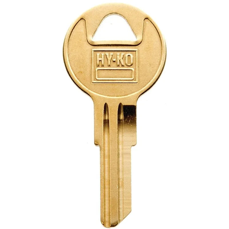 Hy-Ko 21200Y11BR Key Blank, Brass, Nickel, For: Yale Cabinet, House Locks and Padlocks, Y11B Key Number (Pack of 200)