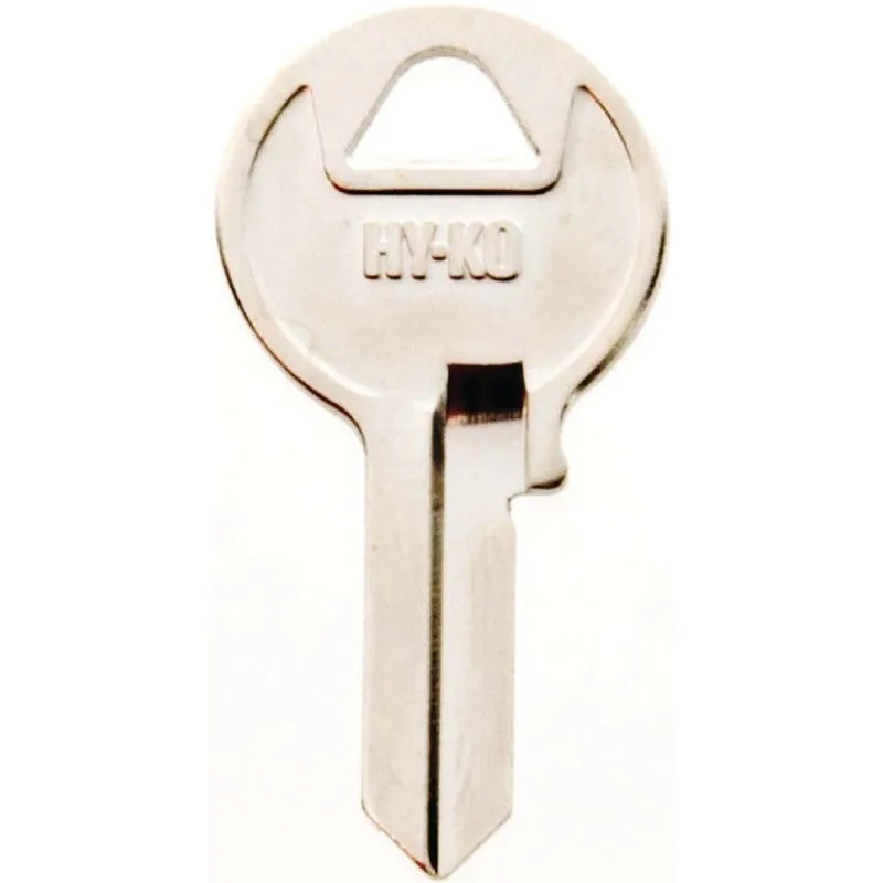 Hy-Ko 21250M1 Key Blank, Brass, Nickel, For: Master Cabinet, M1 Key Number, House Locks and Padlocks (Pack of 250)