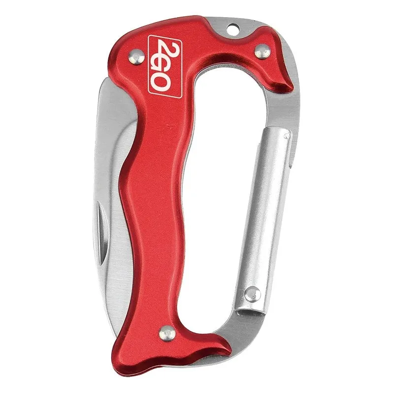 Hy-Ko 2GO Series KC603 Carabiner Knife (Pack of 5)