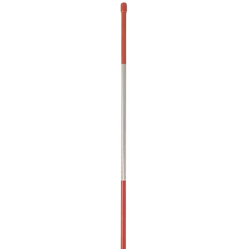 Hy-Ko DM80048 Driveway Marker, Ground Mounting, Fiberglass Post, Orange Post, 48 in H (Pack of 36)