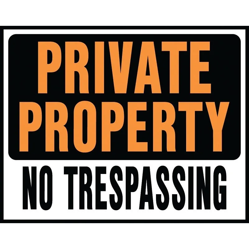 Hy-Ko Hy-Glo Series SP-106 Identification Sign, 14-1/2 x 18-1/2 in Dimensions, Rectangular, Fluorescent Orange Legend (Pack of 5)