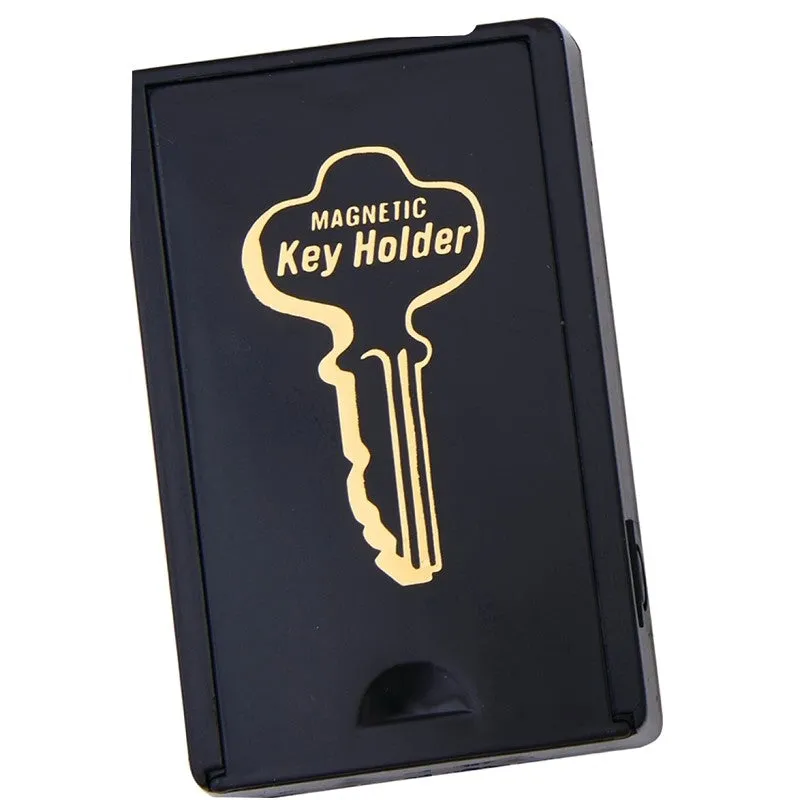 Hy-Ko KC199 Magnetic Key Holder, Plastic, Black, 3.75 in W, 5.5 in H (Pack of 5)