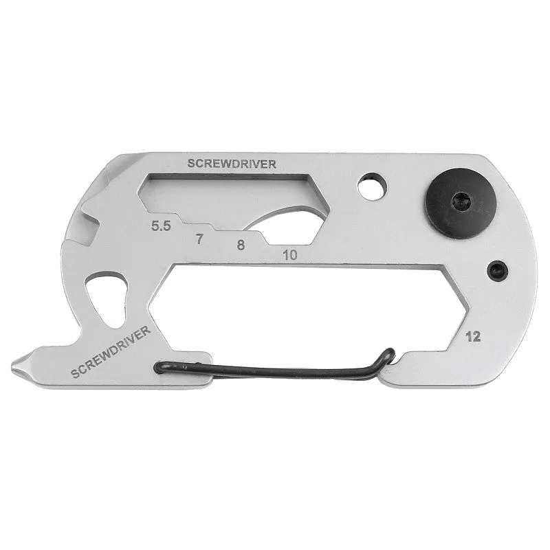 Hy-Ko KC619 Key Chain, 12-in-1, Clip-On (Pack of 5)
