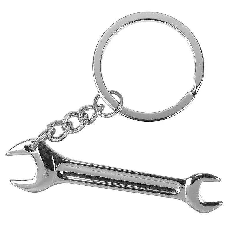 Hy-Ko KH747 Key Chain, Wrench, Split Ring (Pack of 5)