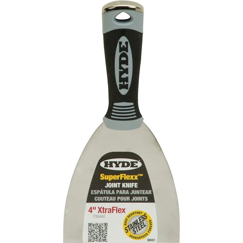 Hyde 06557 Joint Knife, 4 in W Blade, Stainless Steel Blade, Flexible Blade (Pack of 5)