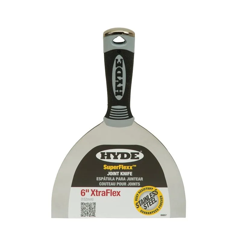 Hyde 06857 Joint Knife, 6 in W Blade, Stainless Steel Blade, Flexible Blade (Pack of 5)