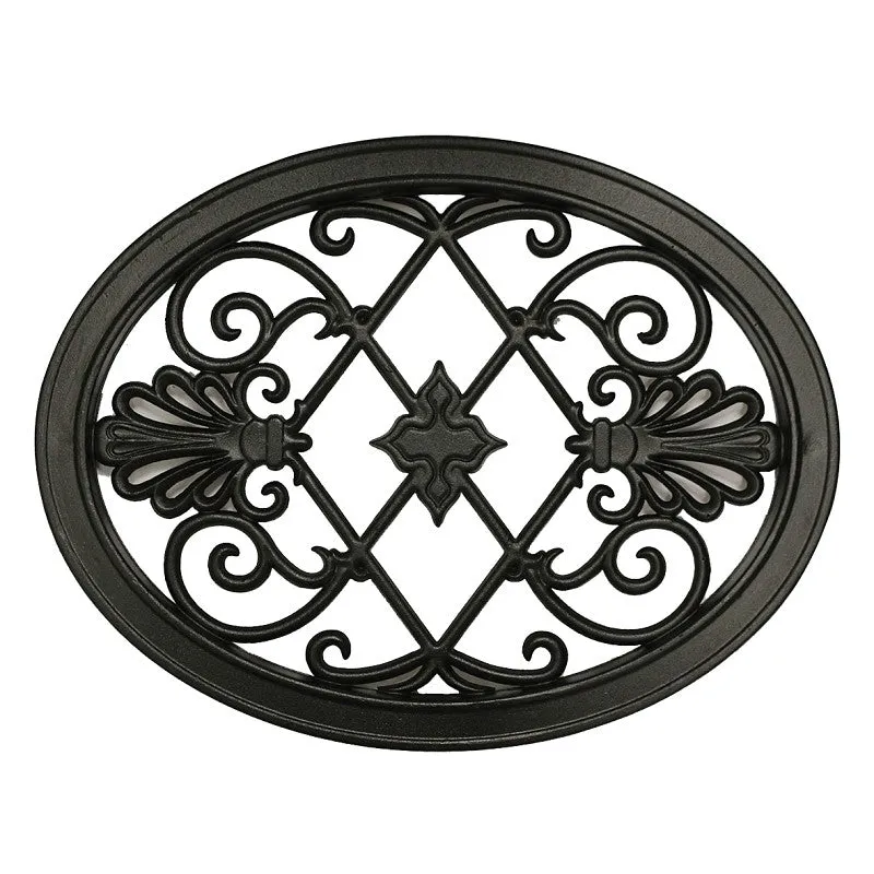 INSERT GATE OVAL BLK 13X17IN