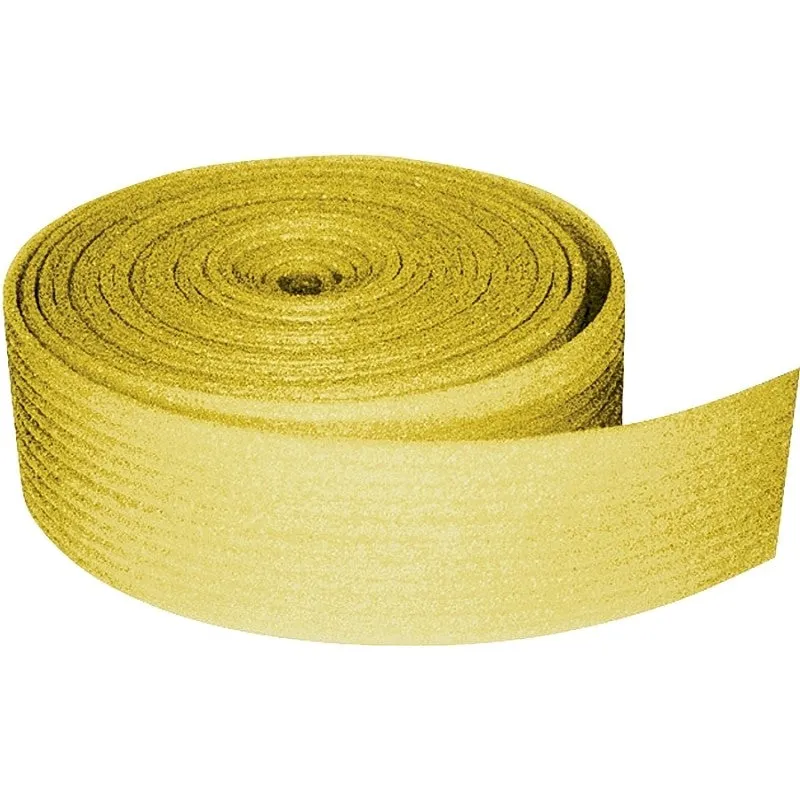 Innovative Energy W506 Sill Seal, 3-1/2 in W, 50 ft L Roll, Polyethylene, Yellow (Pack of 9)