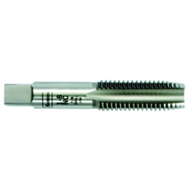 Irwin 1465ZR Fractional Tap, 1-8 NC Thread, Plug Tap Thread, 4-Flute, HCS