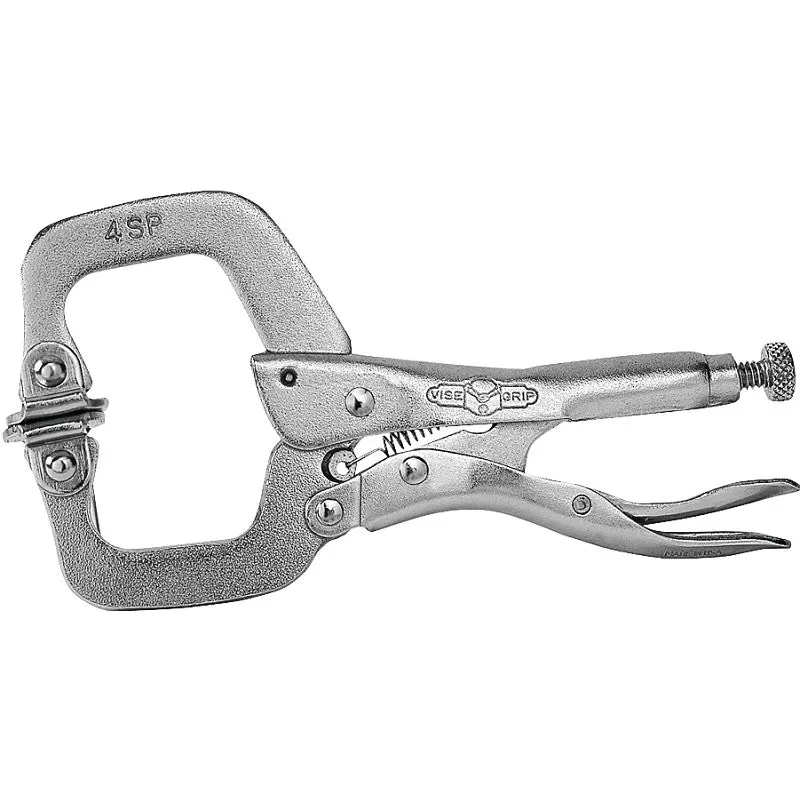 Irwin 18 C-Clamp, 850 lb Clamping, 2-1/8 in Max Opening Size, 1-1/2 in D Throat, Steel Body