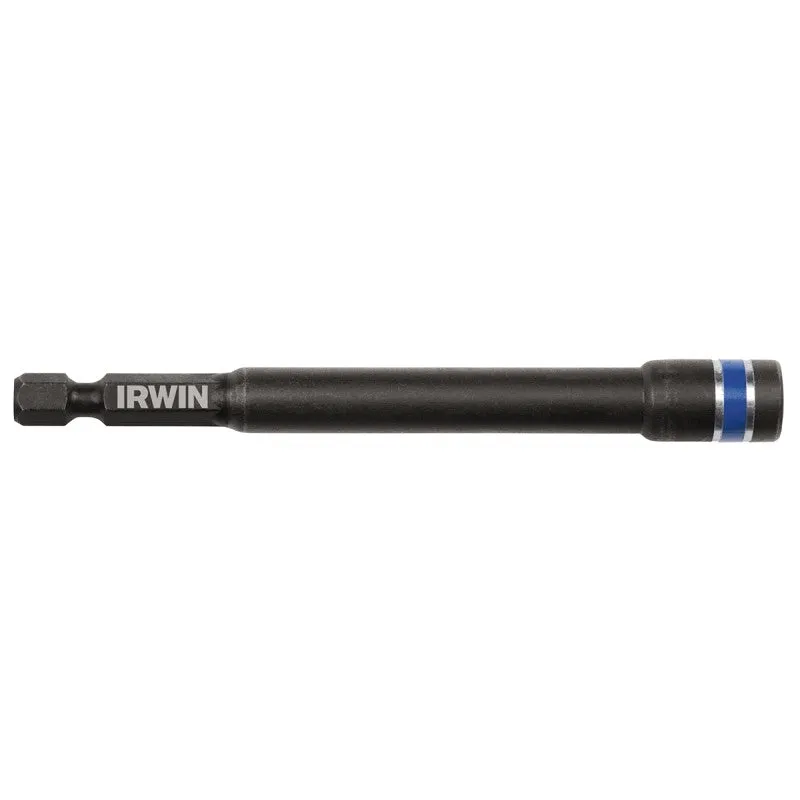 Irwin 1837560 Nutsetter, 3/8 in Drive, Lobular Drive, 4 in L, 1/4 in L Shank, Hex Shank