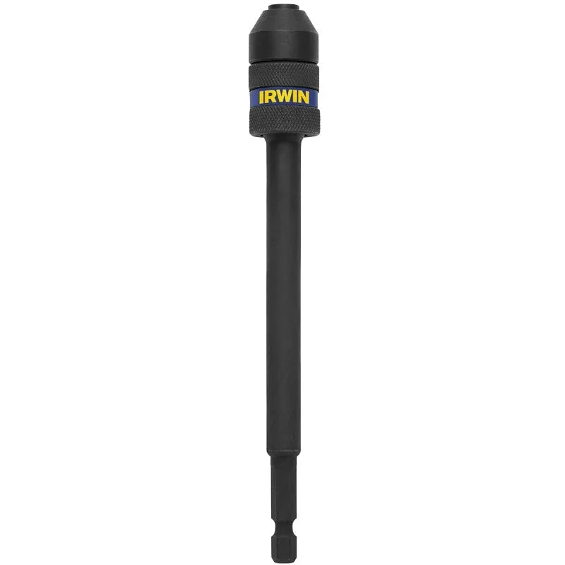 Irwin 1869516 Drill Bit Extension, 1/4 in Shank, Hex Shank, 6 in L