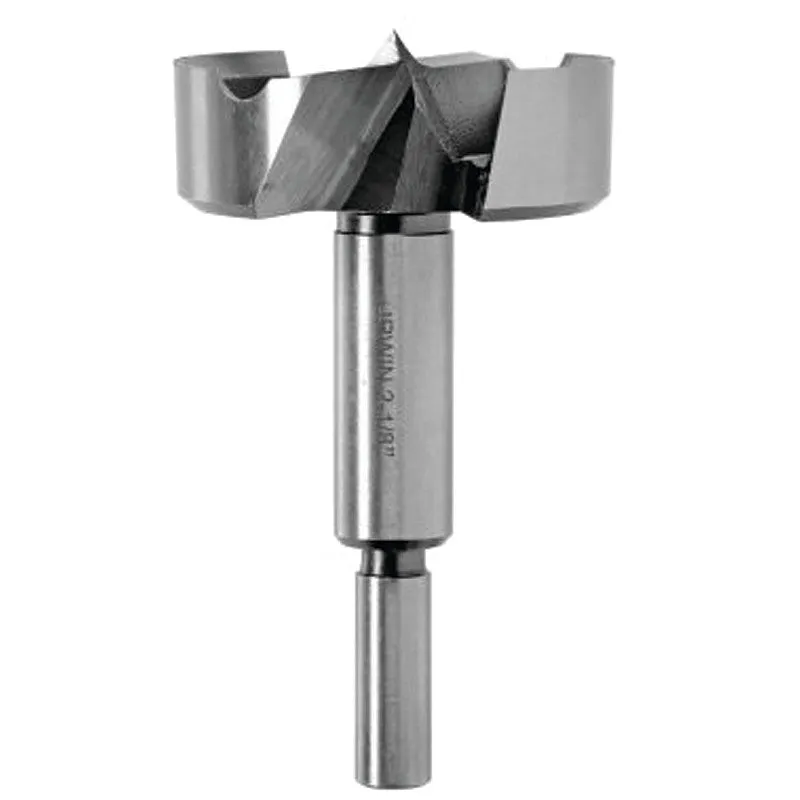 Irwin 1966938/42932 Forstner Bit, 2 in Dia, 3-1/2 in OAL, 3/8 in Dia Shank, Reduced Shank