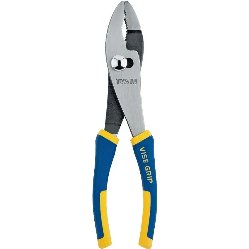 Irwin 2078408 Slip Joint Plier, 8 in OAL, 1 in Jaw Opening, ProTouch Handle, 1-11/32 in W Jaw, 1-5/16 in L Jaw