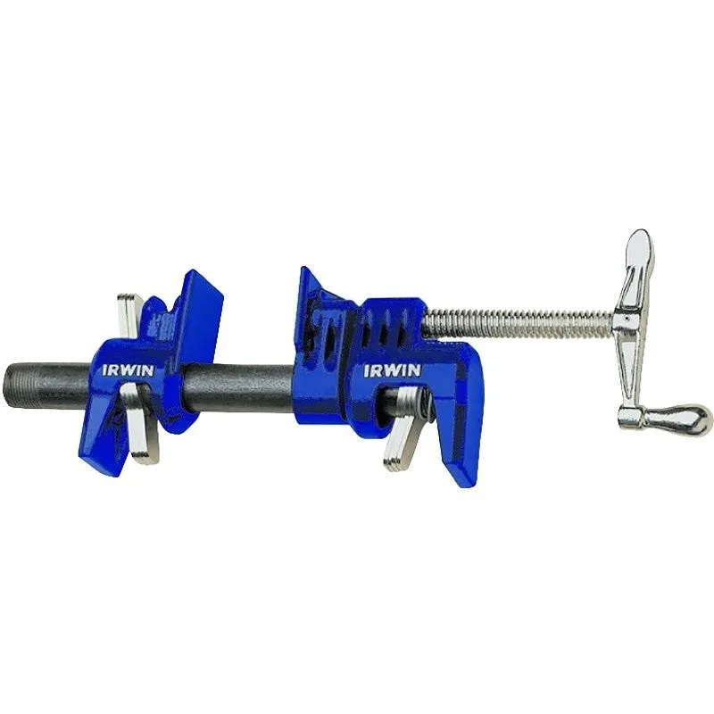 Irwin 224212 Pipe Clamp, 600 lb, Clamping Range: 1/2 in, Ergonomic Handle, HCS