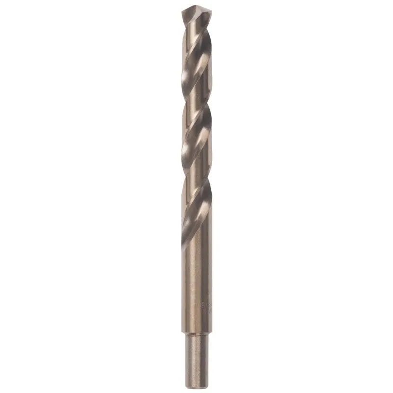 Irwin 3016031ZR Jobber Drill Bit, 31/64 in Dia, 3-1/8 in OAL, Spiral Flute, 1-Flute, 31/64 in Dia Shank, Reduced Shank