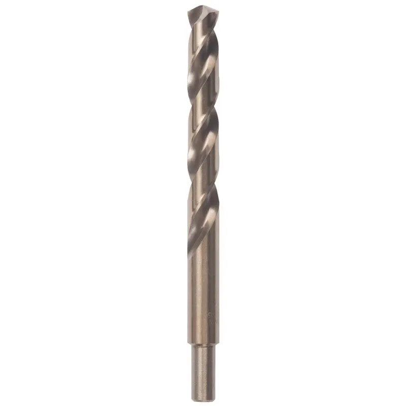 Irwin 3016032 Jobber Drill Bit, 1/2 in Dia, 3-1/4 in OAL, Spiral Flute, 1-Flute, 1/2 in Dia Shank, Reduced Shank