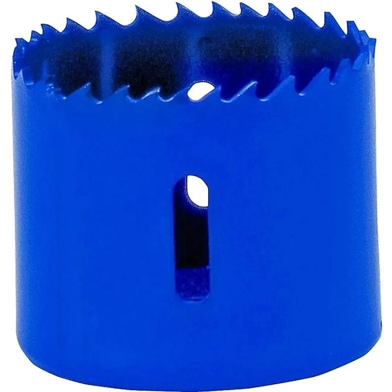 Irwin 373212BX Hole Saw, 2-1/2 in Dia, 3/8 in Arbor, 4/6 TPI, HSS Cutting Edge