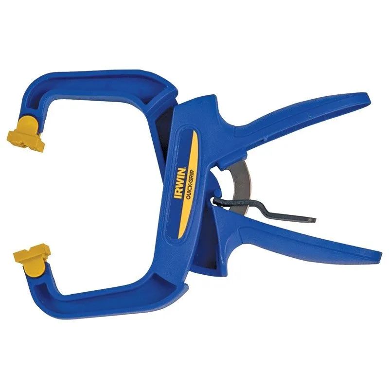 Irwin 59400CD Handi-Clamp, 75 lb Clamping, 4 in Max Opening Size, 3 in D Throat, Resin Body (Pack of 10)