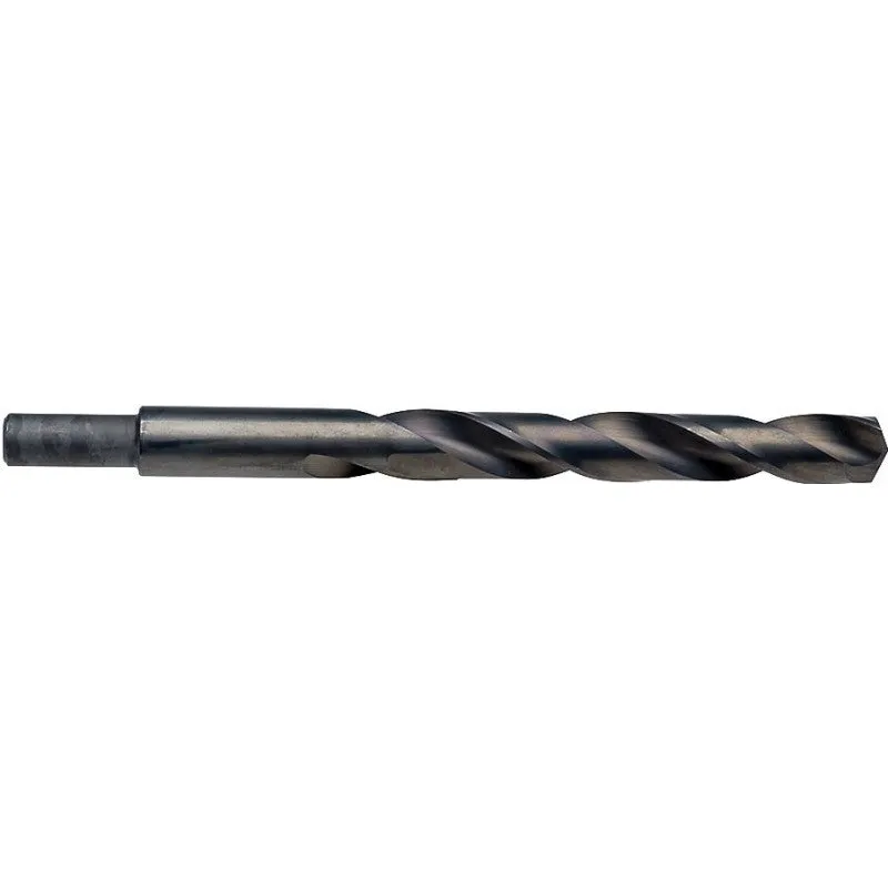 Irwin 67826 Jobber Drill Bit, 13/32 in Dia, 5-1/4 in OAL, Spiral Flute, 2-Flute, 13/32 in Dia Shank, Reduced Shank, HSS